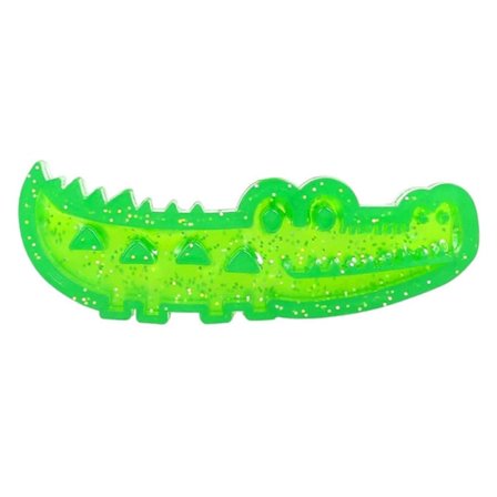 Slow-Feed Tyggende Hente-Krokodille Hundelegetøj Godbid Dispenser Legetøj til Store Mellemstore Små Hunde Interaktivt Puslespil Foder til Træning