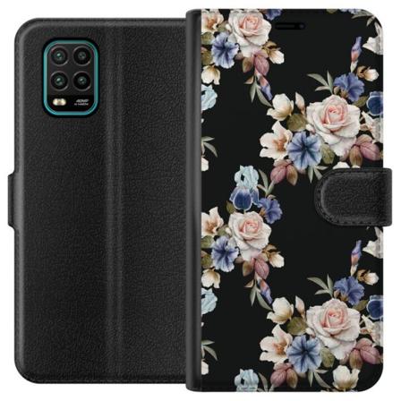 Xiaomi Mi 10 Lite 5G Lompakkokotelo Kukat