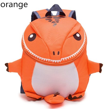 Dinosaur ryggsäck Tecknad ORANGE