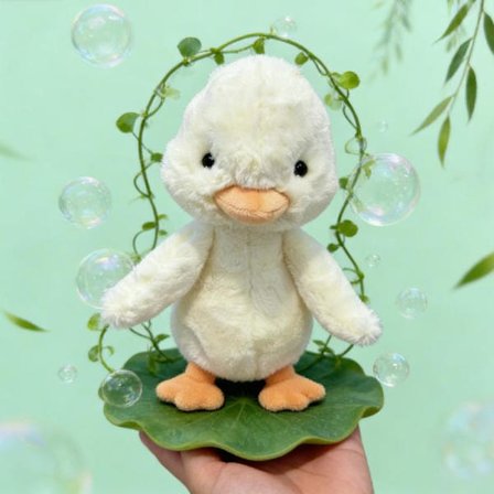 Jellycat Bartholomew kosedyr, myk og komfortabel, perfekt for barn, Valentinsdagsgaver, samleobjekter, sjenert liten and.