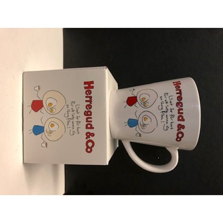 Herregud & Co Mugg Lång fika 9789173877534