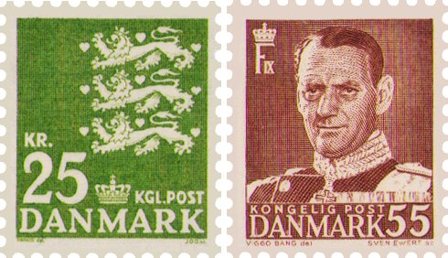 Danmark - AFA 327+ 402 - Postfrisk
