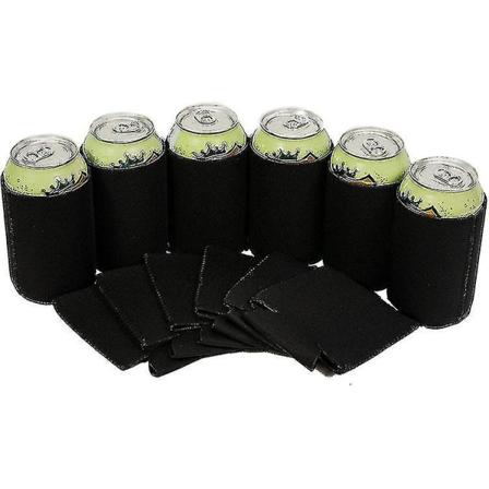 6-pak Blanke Ølboks Kjølere Hylses Neoprene Ølboks Kjøler Drikkeflaske Holder Hylses