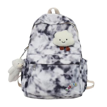 Skolväska Med Hög Kapacitet För Flickor För Fritidsresor Black