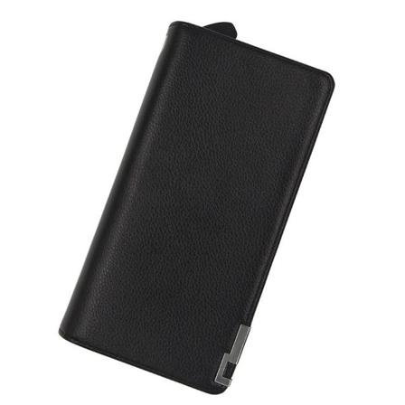 Plånbok Mobilplånbok Plånboks Kortplånbok Dam Herr Pu Läder Svart