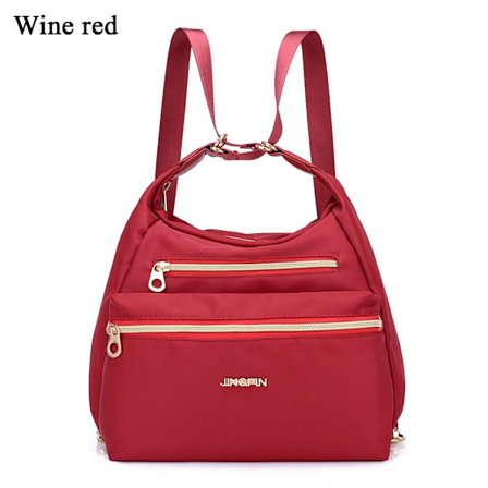 Enkel skulderveske Reiseryggsekk WINE RED