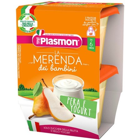 Plasmon La Merenda Dei Bambini Sapori Di Natura Pera/Yogurt