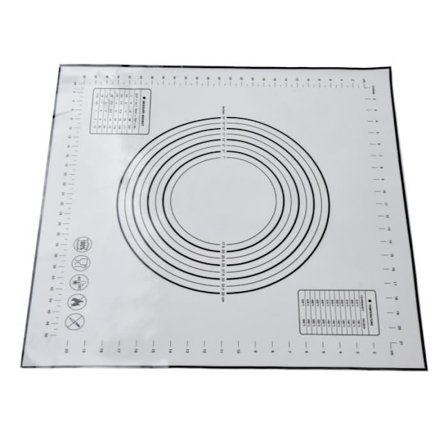 Silikone bagemåtte - QIILU - 60 x 60 cm - Silikoneharpiks - Skridsikker - Let at rengøre