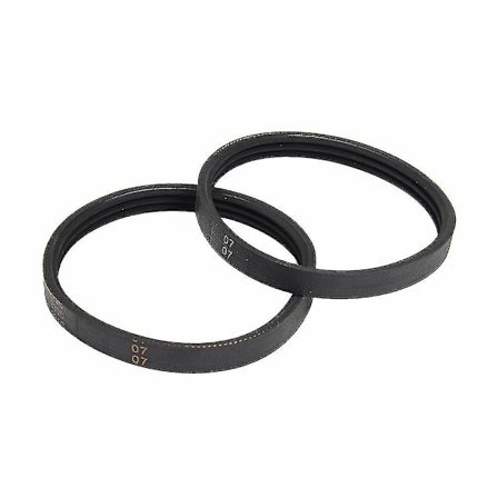 2 stk. Drivreim for Black Decker Kw712 Type 1/ Type 2 650w Høvel Elektroverktøy Reservedeler V-reim