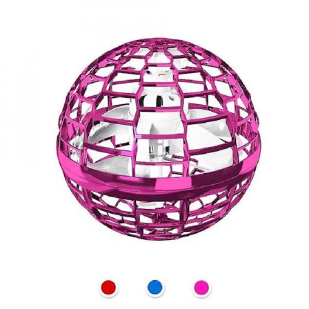 Flynova Pro Flying Ball Toy 360 Hand-controlled Flying Ball Toy Built-in Rgb Light