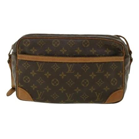 Louis Vuitton Vintage, Pre-owned Canvas louis-vuitton-bags Bruin, Dames, Maat:ONE Size