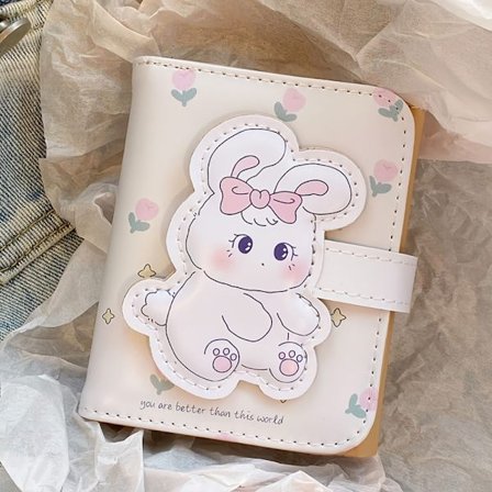 Damplånbok Kort plånbok Litet kortklämma