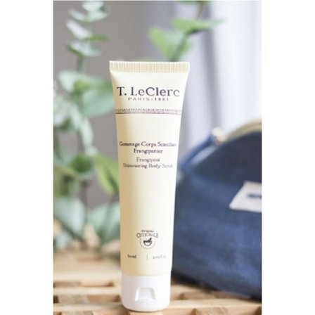 T.LECLERC - Glitrende Kropsscrub 60mL Frangipani
