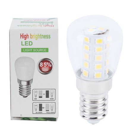 3W E14 Majslampe Høj Lysstyrke Miniature LED Pære Varmt Lys 270LM‐300LM 220V