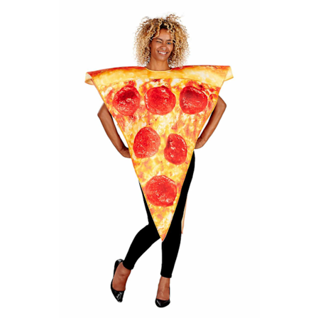 Unisex Voksen Pizza Slice Mat Fancy Dress Kostyme 2024THO