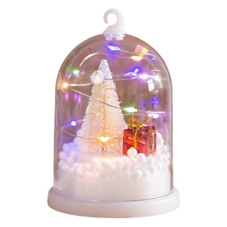 Joulukoriste Paristokäyttöiset Lämpimät Valot LED-Joulukuusikoriste Kotijuhlakoristeluun