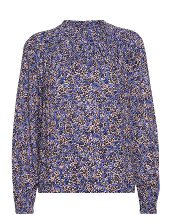 Pznorma Ls Blouse Navy Pulz Jeans