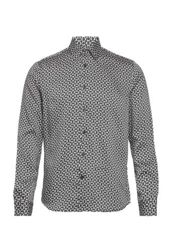Broco Skjorte Casual Sort Reiss