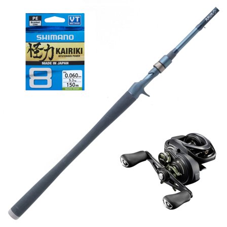 AAVA Meri Rod 8'6'' 8-30g Seatrout Baitcasting Combo