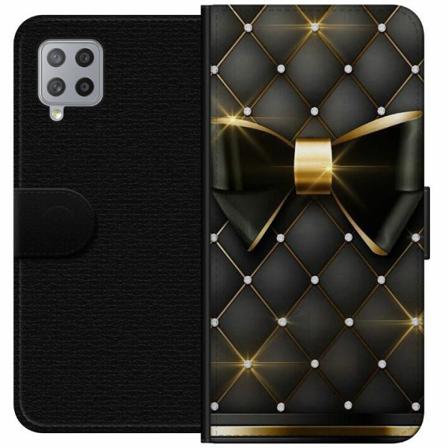 Samsung Galaxy A42 5g Plånboksfodral Gyllene Rosett