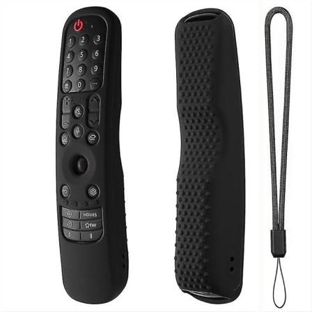 Vedenkestävä suojakotelo kaukosäätimelle - Yhteensopiva LG Smart TV AN-MR21GC MR21N C:n kanssa Black