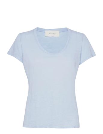 Jacksonville T-shirts & Tops Short-sleeved Blå American Vintage*Betinget Tilbud