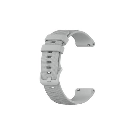 Rem for Garmin Venu 2 Plus Silikonurrem Liten Gitter Grå