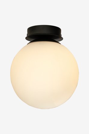 Aneta Lighting - Badrumslampa Lido - Svart - Badrumsbelysning - Från Homeroom