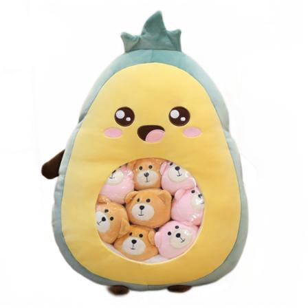 40 Cm Söt Plysch Avokadoleksak Kudde Frukt Barnleksak Kawaii
