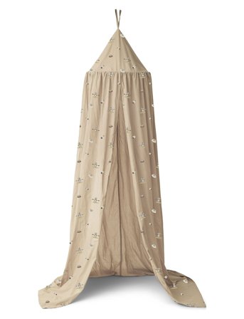 Nuuroo Viggo Muslin Canopy - Beige - 50X270CM