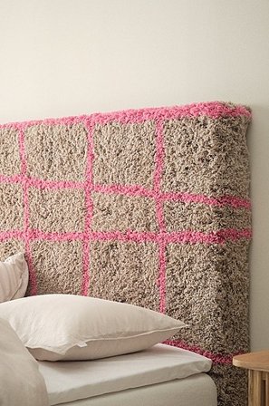 Jotex - Sengegavl 180 Cm Rosa/grå - WINK - Køb Sengegavle hos Jotex