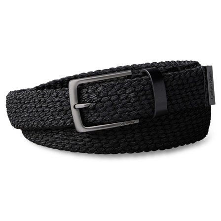 Calvin Klein | Black Elastic Belt for Men - Elastic Belts
