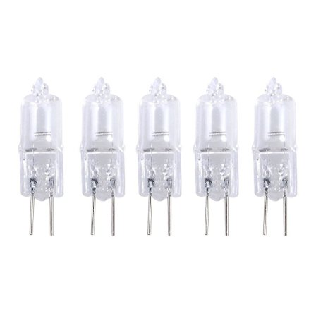 5 stk 5w 12v 2900k G4 Base Bi-pin Krystalllampe Halogenpærer For Skapbelysning Spotlight [DB]