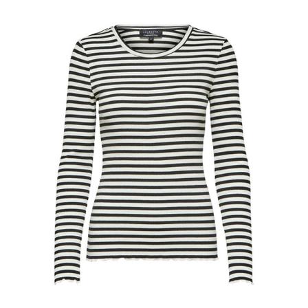 Selected Femme Blouse , Zwart , Dames , Maat: XL