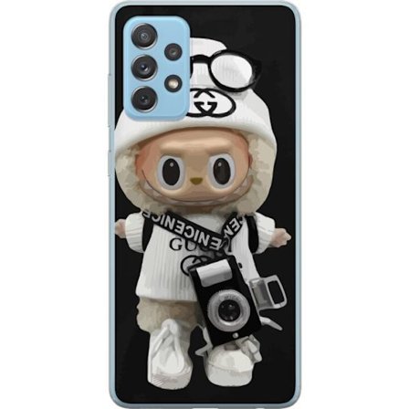 Kompatibelt Mobildeksel til Samsung Samsung Galaxy A72 5G Stilig designerfigur med kamera og streetwear, leken samlerfigur i trendy urban estetikk og