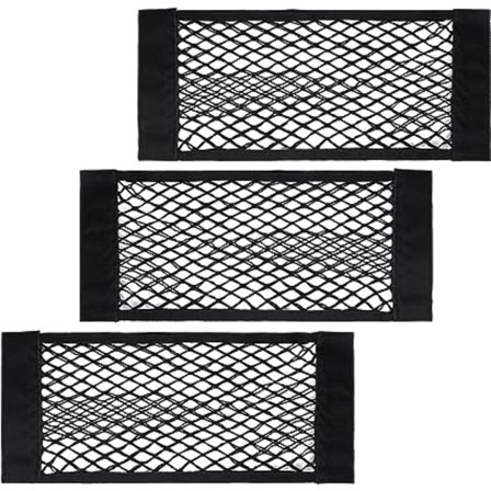 Blue Dream Filet de rangement de coffre de voiture, (3pcs 50x25