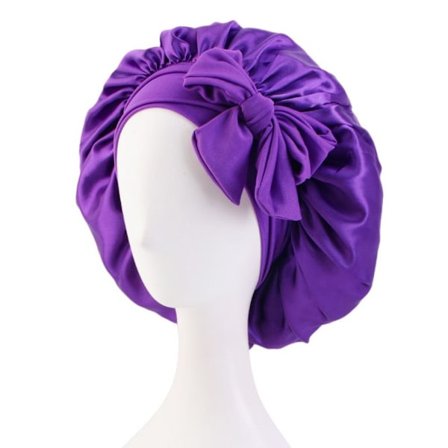 Sleeping cap Silk Yömyssy PURPLE