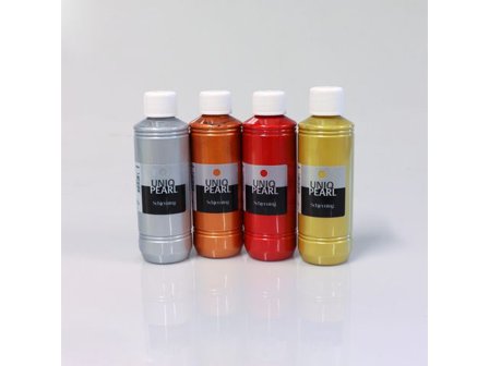 Hobbyfärg metallic 4x250ml - Lyreco - Skola och förskola - Målarfärg och tillbehör - Specialfärg