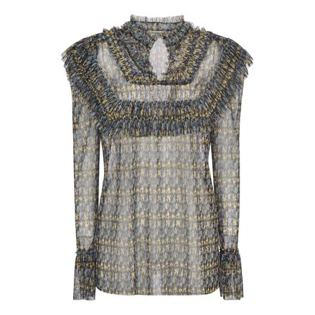 Philosophy di Lorenzo Serafini Blouse , Bruin , Dames , Maat: M
