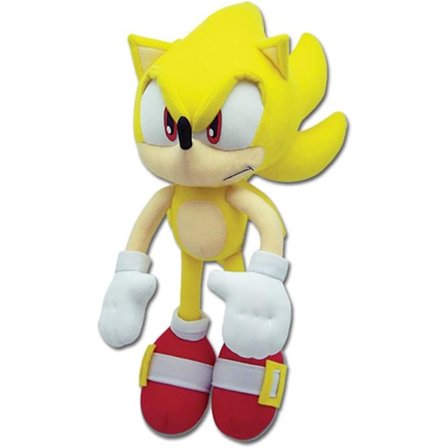 Sonic The Hedgehog Great Eastern GE-8958 Plys - Super Sonic, 12"