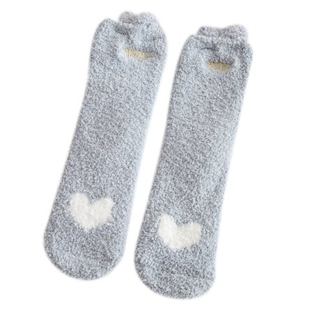 5 st Fuzzy Socks för kvinnor