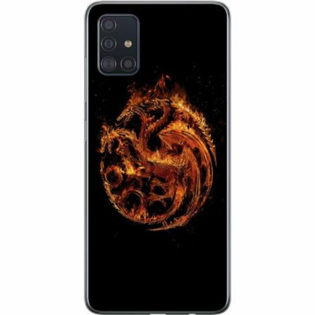 Samsung Galaxy A51 Genomskinligt Skal House Of The Dragon