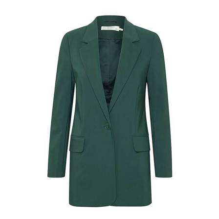 InWear Inwear Zellaiw Long Blazer Jakker 30106239 Warm Green Grøn, Dame