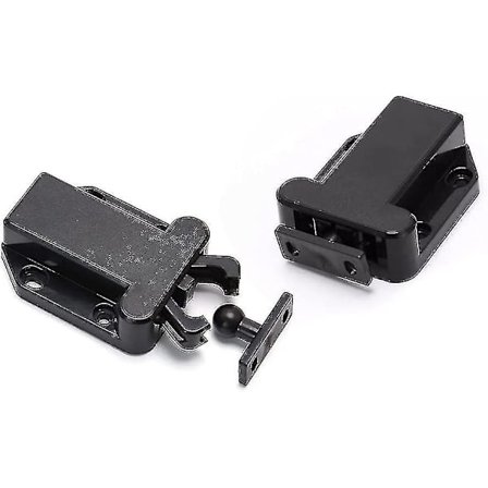 6 stk Trykk-åpne Skap-låser Berøringsutløser Låser Ikke-magnetiske Skuffelåser Skap Møbler Dør Skap Berøringslås