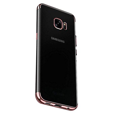Samsung Galaxy S7 - Genomtänkt Skyddsskal i Silikon