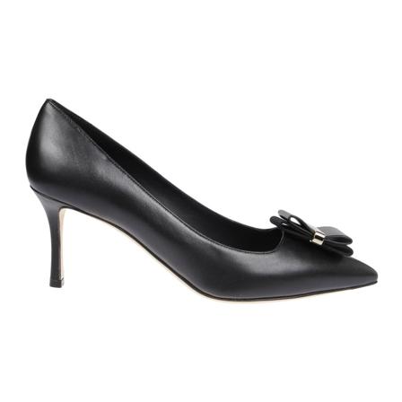 Salvatore Ferragamo, Decolletes Winnie 70 Czarny, Kobieta, Rozmiar: 38 1/2 EU