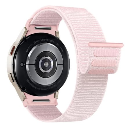 Armband för Samsung Galaxy Watch 7/6/4/classic/5 pro 44mm 40mm handled Utan Glipor Nylon sport loop correa armband Galaxy Watch 7 Armband