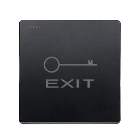 Dørutgangsknappbryter Adgangskontrollbryter SVART2