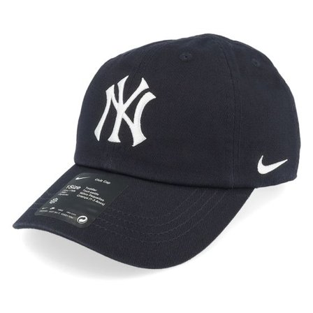 Nike MLB - MLB Blå unconstructed Keps - Kids New York Yankees Club Unstructured Blue Dad Cap @ Hatstore