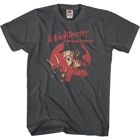 Bedrövad Freddy Krueger Mardröm på Elm Street T-shirt L